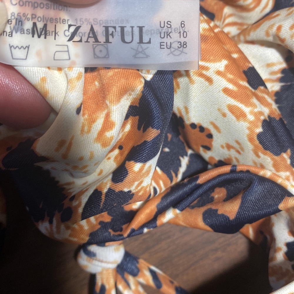 NWT ZAFUL CHEETAH BIKINI SET - Picture 12 of 12